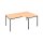 Frame: RAL 9005 jet black/ table top: beech decor