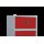 RAL 7035/3000 lichtgrau/feuerrot