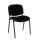 Frame in RAL 9005 jet black/seat cover in black artificial leather