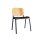 Frame in RAL 9005 jet black/seat cover in black