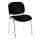 Frame in RAL 9005 jet black/seat cover in black artificial leather