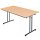 Frame: RAL 9005 jet black/ table top: beech decor
