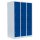 Korpus: RAL 7035 Lichtgrau/ Türen: RAL 5010 Enzianblau