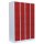 Carcass: RAL 7035 light gray/Doors: RAL 3000 flame red