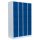Carcass: RAL 7035 light gray/Doors: RAL 5010 gentian blue