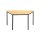 Frame: RAL 9005 jet black/ table top: maple decor