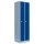Carcass: RAL 7035 light gray/ doors: RAL 5010 gentian blue
