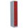 Carcass: RAL 7035 light gray/ doors: RAL 3000 flame red