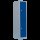 Carcass: RAL 7035 light gray/ doors: RAL 5010 gentian blue