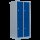 Carcass: RAL 7035 light gray/ doors: RAL 5010 gentian blue