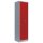 Carcass: RAL 7035 light gray/ doors: RAL 3000 flame red