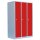 Carcass: RAL 7035 light gray/ doors: RAL 3000 flame red
