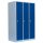 Carcass: RAL 7035 light gray/ doors: RAL 5010 gentian blue