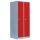 Carcass: RAL 7035 light gray/ doors: RAL 3000 flame red