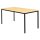 Frame: RAL 9005 jet black/ table top: maple decor
