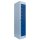 Carcass in RAL 7035 light gray/doors in RAL 5010 gentian blue