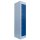 Carcass in RAL 7035 light gray/doors in RAL 5010 gentian blue