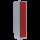 Korpus: RAL 7035 Lichtgrau/ Türen: RAL 3000 Feuerrot