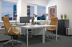 Moderne Schreibtische höhenverstellbar in vielen Farben bei Steelboxx kaufen