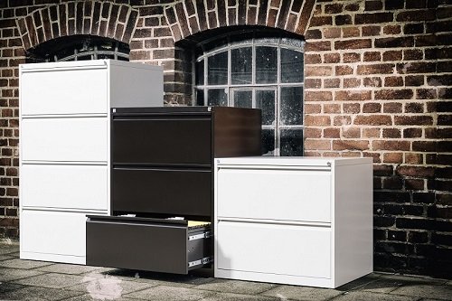 Karteikartenschränke komplett montiert bei Steelboxx bestellen