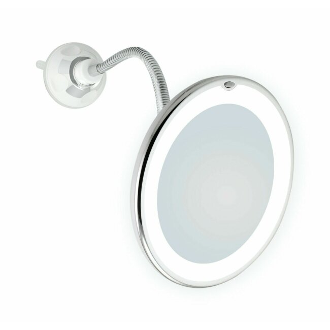 LED Schminkspiegel Make up Spiegel Kosmetikspiegel 10-fach 405272 Saugnapf