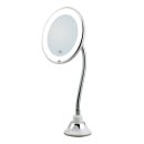 LED Schminkspiegel Make up Spiegel Kosmetikspiegel 10-fach 405272 Saugnapf