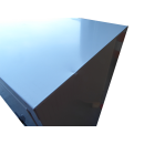 Gebraucht: Aktenschrank Metall 100x80 wei&szlig; abschlie&szlig;bar