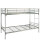 Sicherheitsetagenbett 900 x 2000 mm inkl. Sicherheitspaket silbergrau