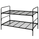 Etagenbett 900 x 2000 mm - schwarz