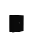 Metallschrank abschließbar 100x80 schwarz
