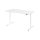 E-Tisch Basel - elektr. höhenverstellbar - Bluetooth - T-Fuß - B 1600 mm - weiß/weiß