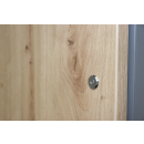 Wandschreibtisch Small Office - graphit/asteiche