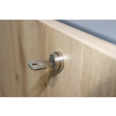Wandschreibtisch Small Office - graphit/asteiche