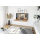 Wandschreibtisch Small Office - graphit/asteiche