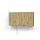 Wandschreibtisch Small Office - graphit/asteiche