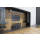Wandschreibtisch Small Office - graphit/asteiche