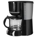 Kaffeemaschine mit Timer - 1,5 L - 15 Tassen - 1080 Watt - schwarz/edelstahl