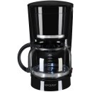 Kaffeemaschine - 1,25 L - 12 Tassen - 870 Watt - schwarz