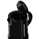 Wasserkocher - 1,7 L - 360&deg; drehbar - kabellos - schwarz/edelstahl