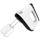 Handmixer - Einhand-Bedienung - 400 Watt - weiß