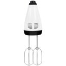 Handmixer - Einhand-Bedienung - 400 Watt - weiß