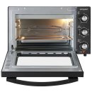 Mini-Backofen - 20 L - mit Drehspie&szlig; - 1500 W - schwarz