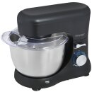 Küchenmaschine - 4,5 L Edelstahlbehälter - 1000 Watt - schwarz