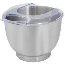 Küchenmaschine - 4,5 L Edelstahlbehälter - 1000 Watt - schwarz