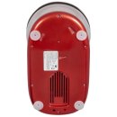 K&uuml;chenmaschine - 5 L Edelstahlsch&uuml;ssel - 1200 Watt - GS-gepr&uuml;ft - rot