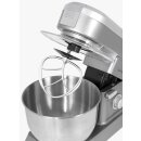 Küchenmaschine - 6,2 L Schüssel - 1200 Watt - silber