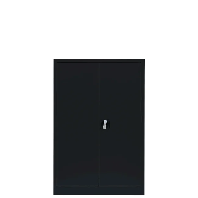 Metallschrank abschließbar 120x92,5 schwarz