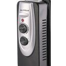 Radiator - 11 Rippen - 3 Heizstufen - max. 2500 W - GS-geprüft - schwarz