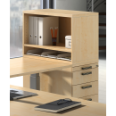 Aufsatzregal aus Holz - für System Standcontainer -...