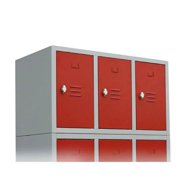 Aufsatzspind 90 cm breit, rot | Lüllmann®